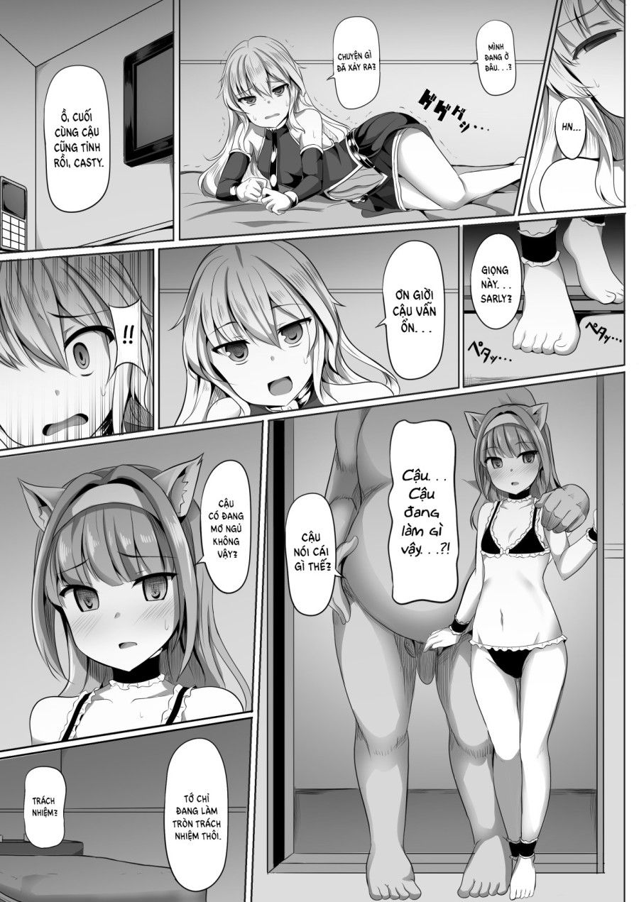 Cass & Sarly Hypno Oneshot page 4 - Giả Dược