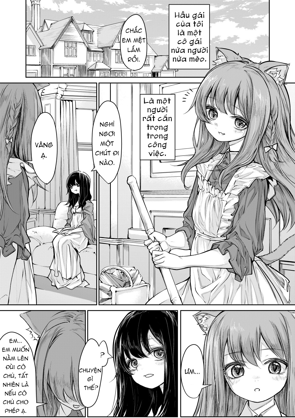 đọc truyện Cat Maid And Mistress Chương 3 ảnh 2 tại Thiên Thai Truyện