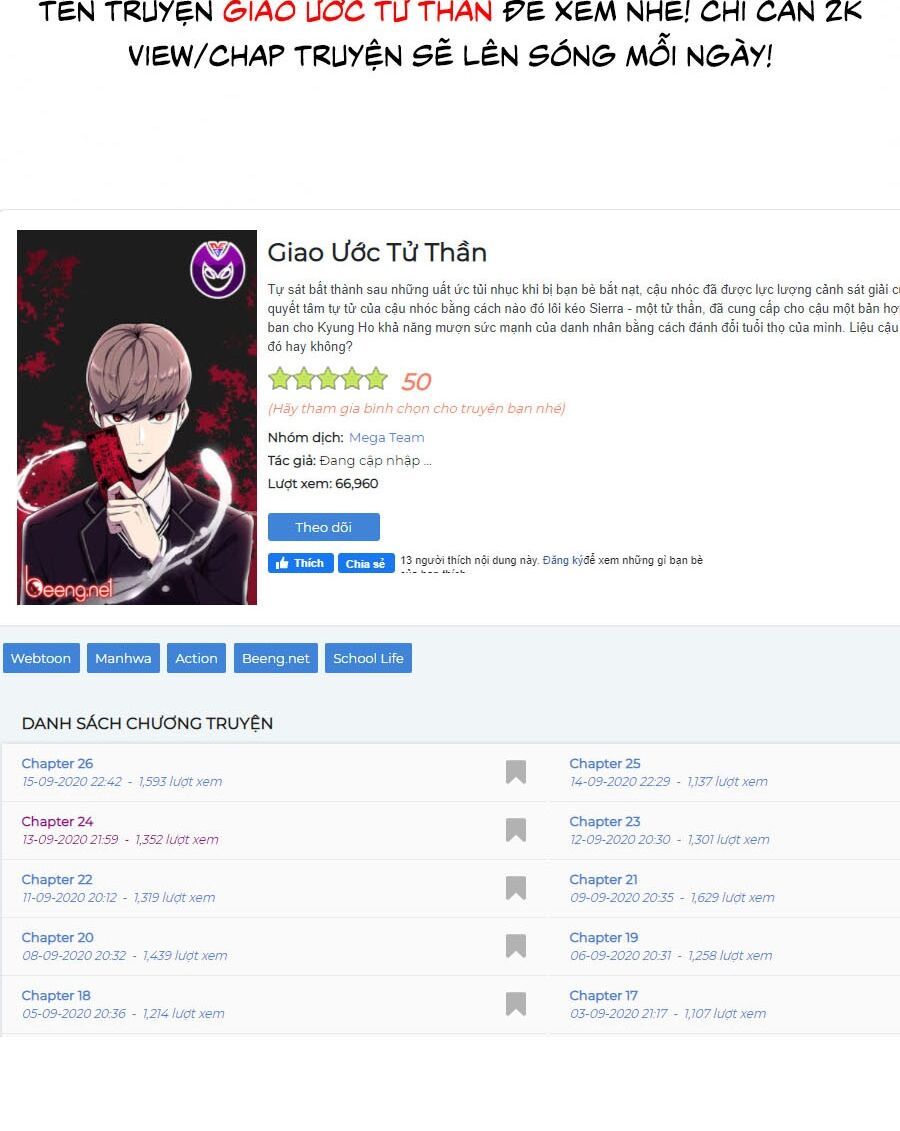 đọc truyện Cậu Bé Của Thần Chết Chương 29 ảnh 122 tại Thiên Thai Truyện