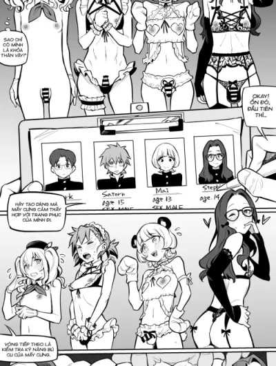 Cậu Bé Giả Gái Trong Câu Lạc Bộ Diễn Xuất