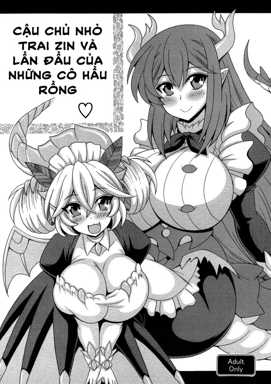 Cậu Chủ Nhỏ Trai Zin Và Lần Đầu Của Những Cô Hầu Rồng Oneshot page 1 - Giả Dược