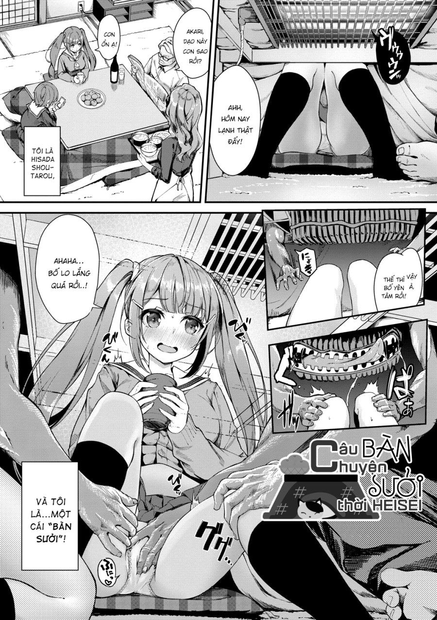 Câu Chuyện Bàn Sưởi Thời Heisei Oneshot page 3 - Giả Dược