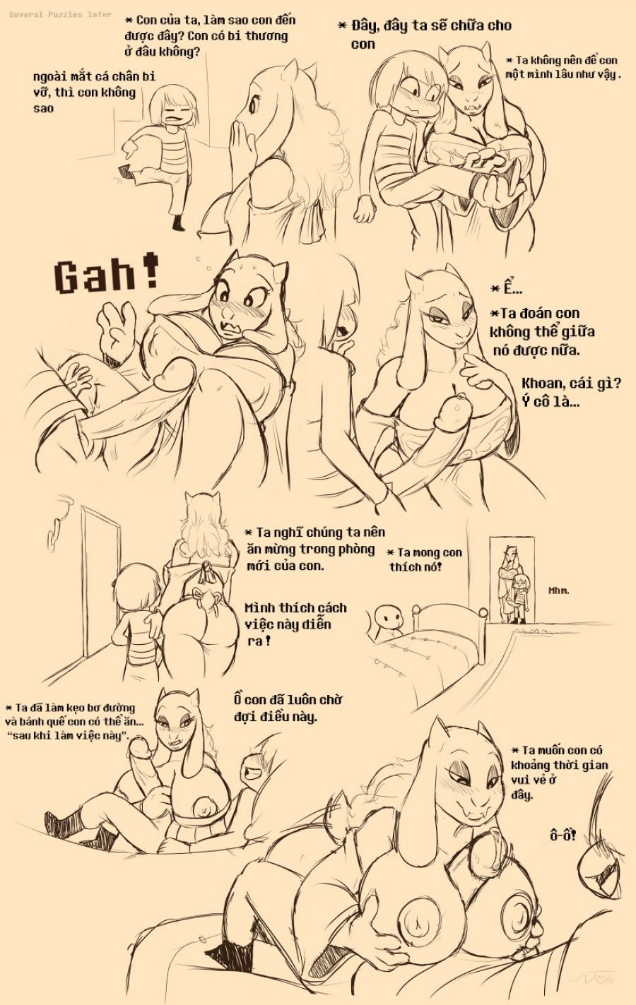 Câu Chuyện Dưới Lòng Đất Chương 1 page 10 - Giả Dược