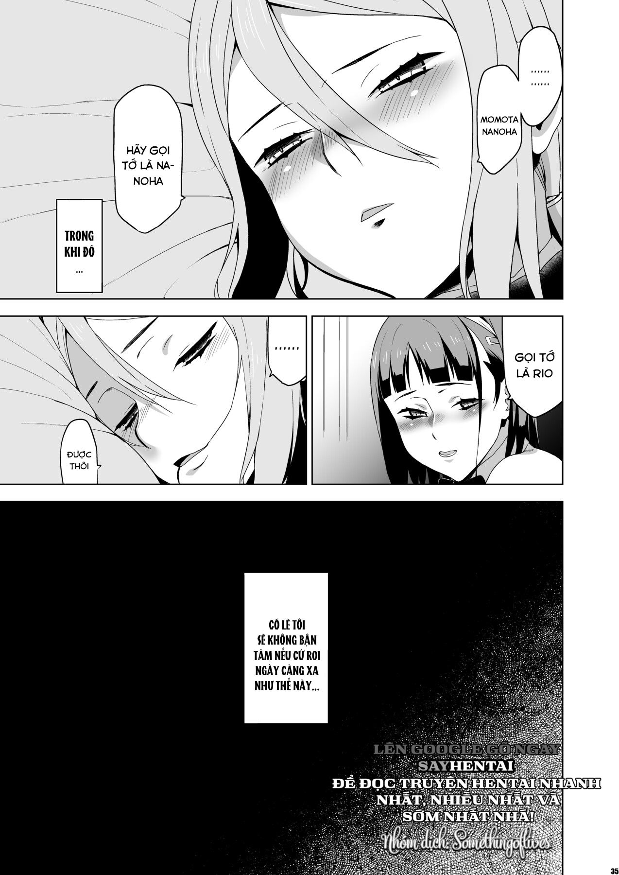 đọc truyện Câu Chuyện Hứng Tình - Momota Nanoha Vol.2 Chương 2 ảnh 15 tại Giả Dược