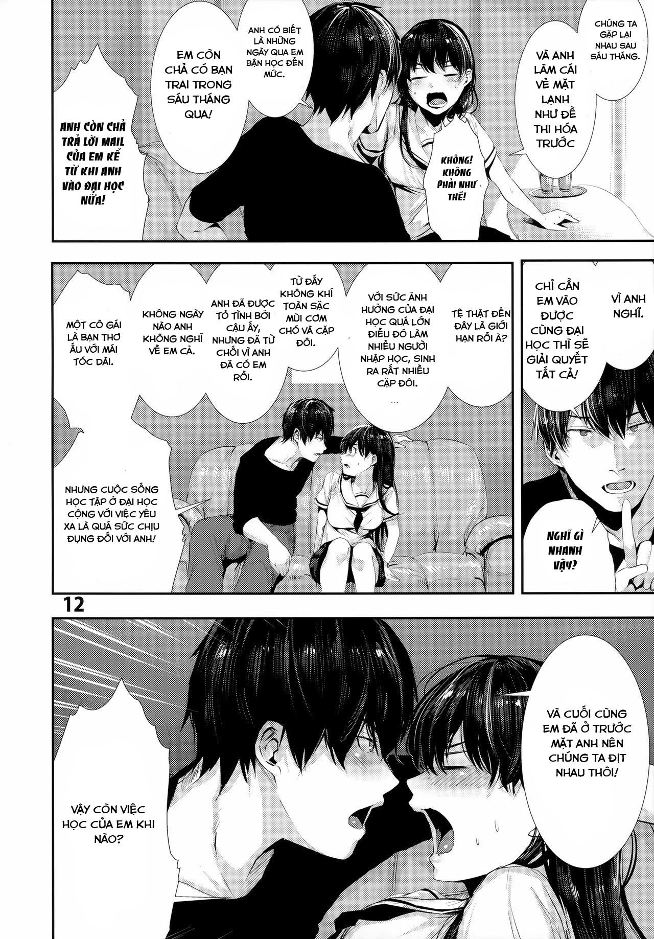 Câu Chuyện Mùa Hè Của Tôi Và Em Oneshot page 11 - Giả Dược