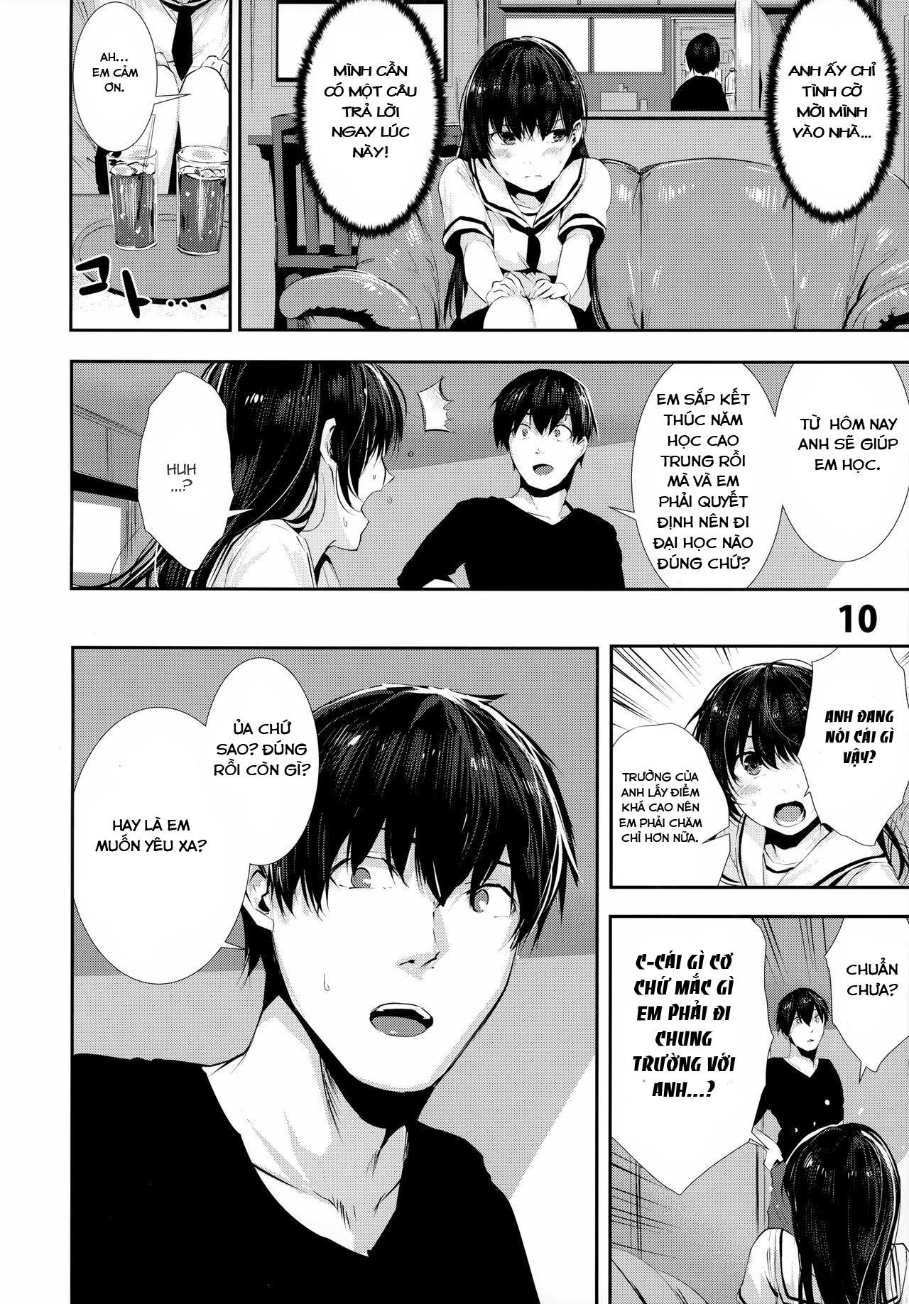 Câu Chuyện Mùa Hè Của Tôi Và Em Oneshot page 9 - Giả Dược