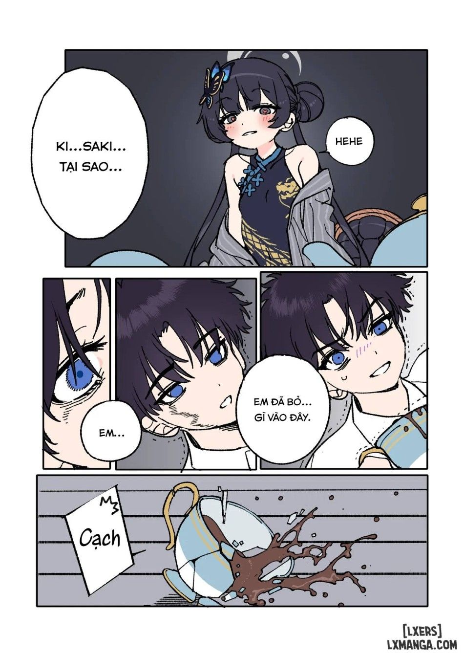 Câu Chuyện Tình Yêu Của Kisaki Và Sensei Chương 1 page 5 - Giả Dược