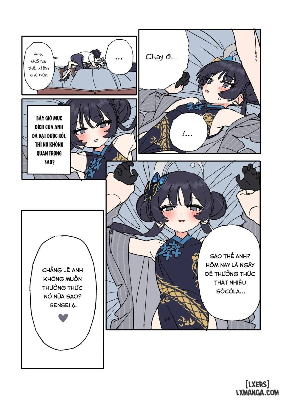 Câu Chuyện Tình Yêu Của Kisaki Và Sensei Chương 1 page 8 - Giả Dược
