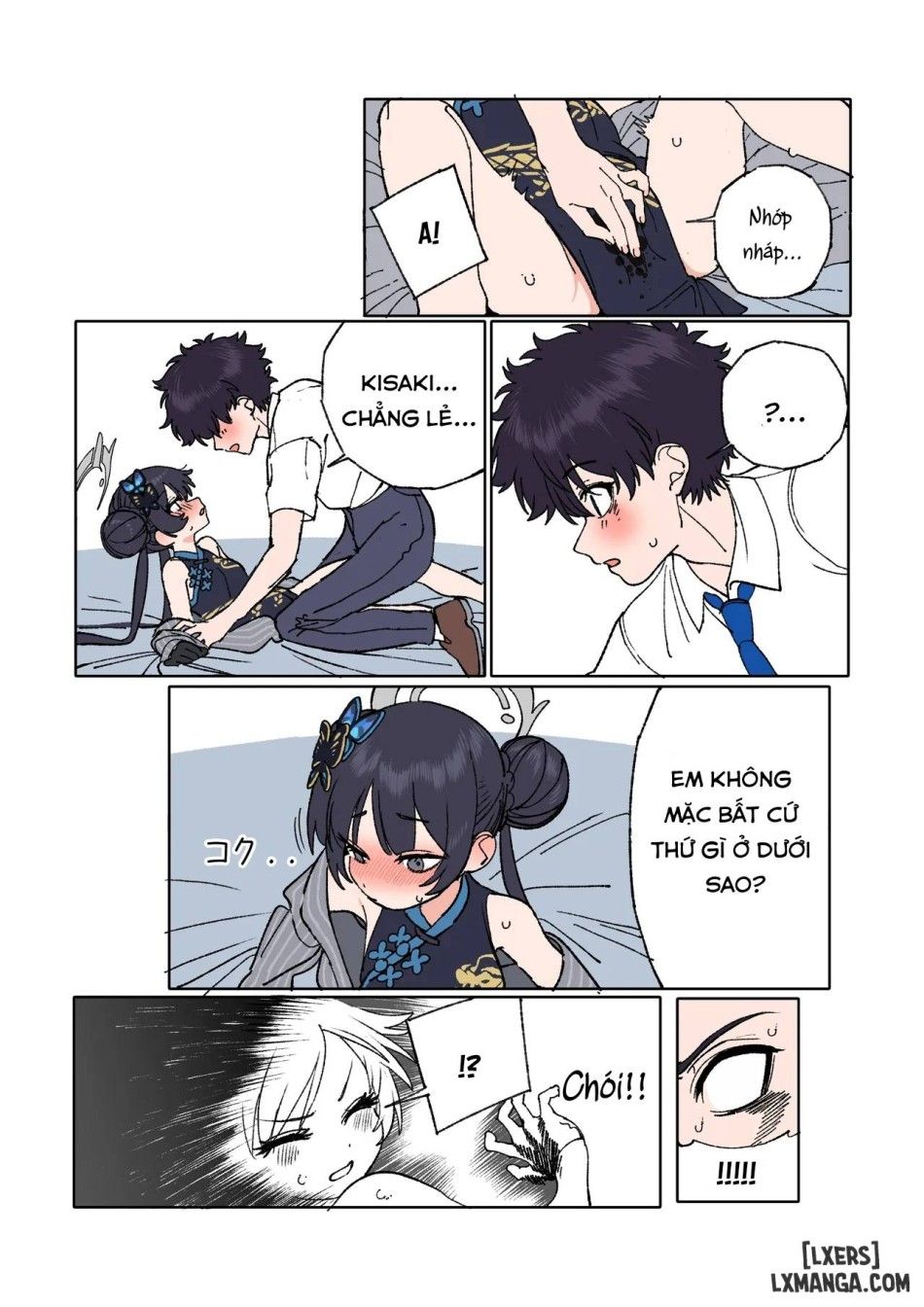 Câu Chuyện Tình Yêu Của Kisaki Và Sensei Chương 1 page 10 - Giả Dược
