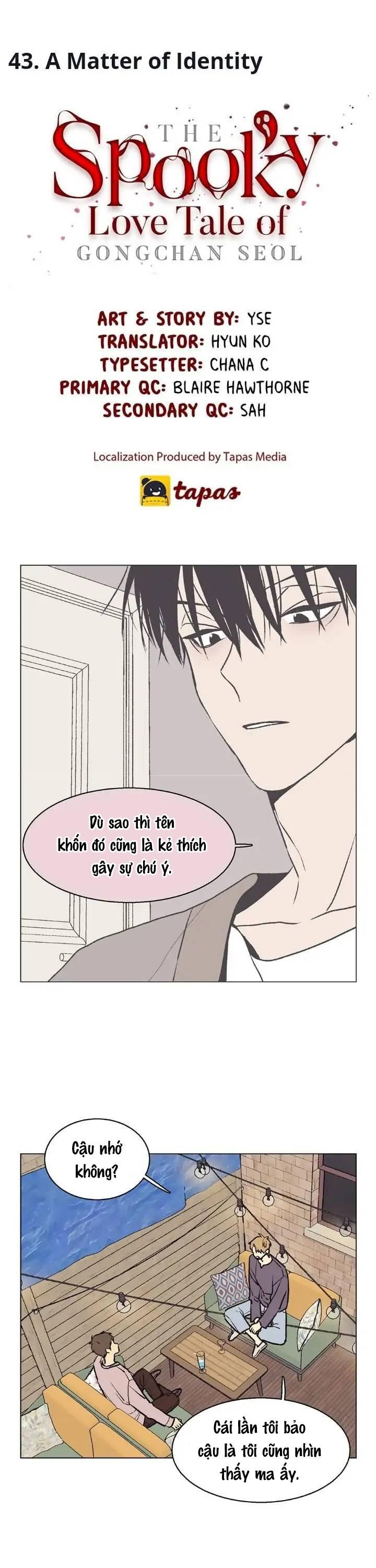 đọc truyện Câu Chuyện Tình Yêu Ma Quái Của Gongchan Seol Chương 43 ảnh 1 tại Giả Dược