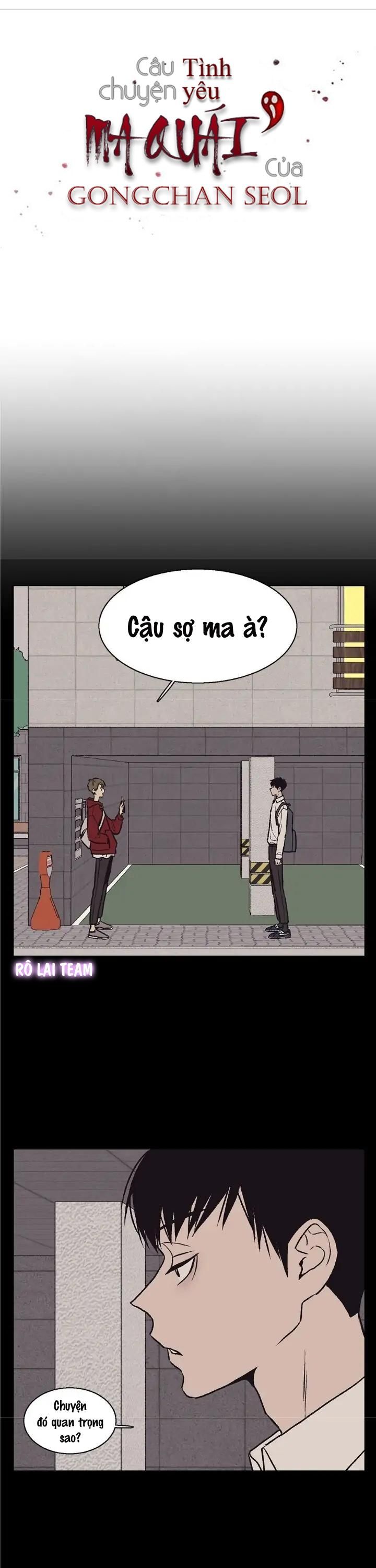 đọc truyện Câu Chuyện Tình Yêu Ma Quái Của Gongchan Seol Chương 48 ảnh 1 tại Giả Dược