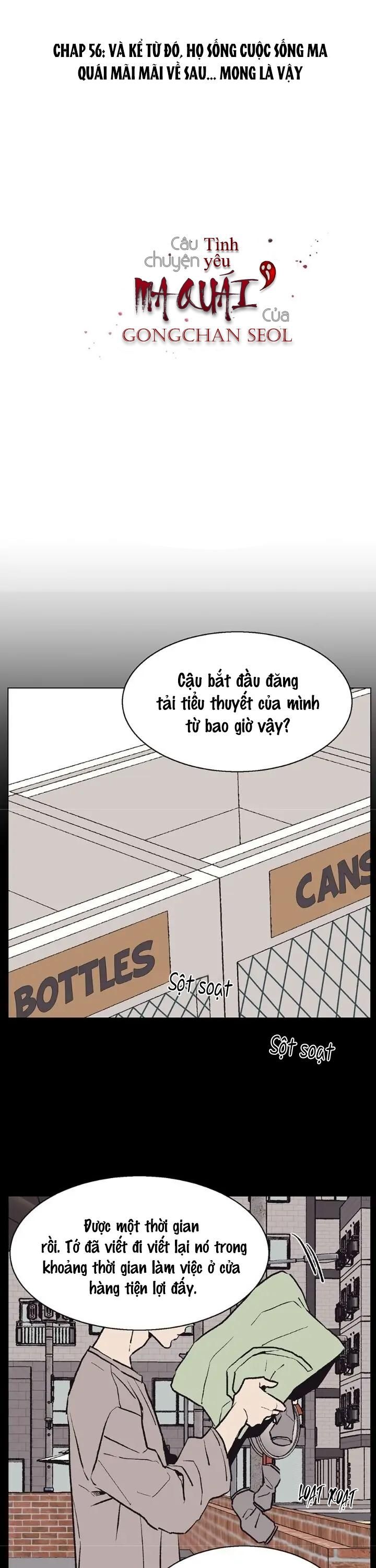 đọc truyện Câu Chuyện Tình Yêu Ma Quái Của Gongchan Seol Chương 56 ảnh 1 tại Giả Dược