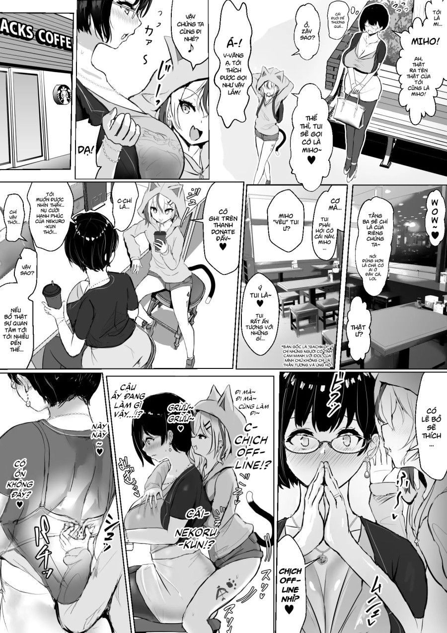Câu Chuyện Về Cô Vợ Otaku Bị Một Thằng Nhóc Idol Streamer Vụng Trộm Chương 1 page 11 - Giả Dược