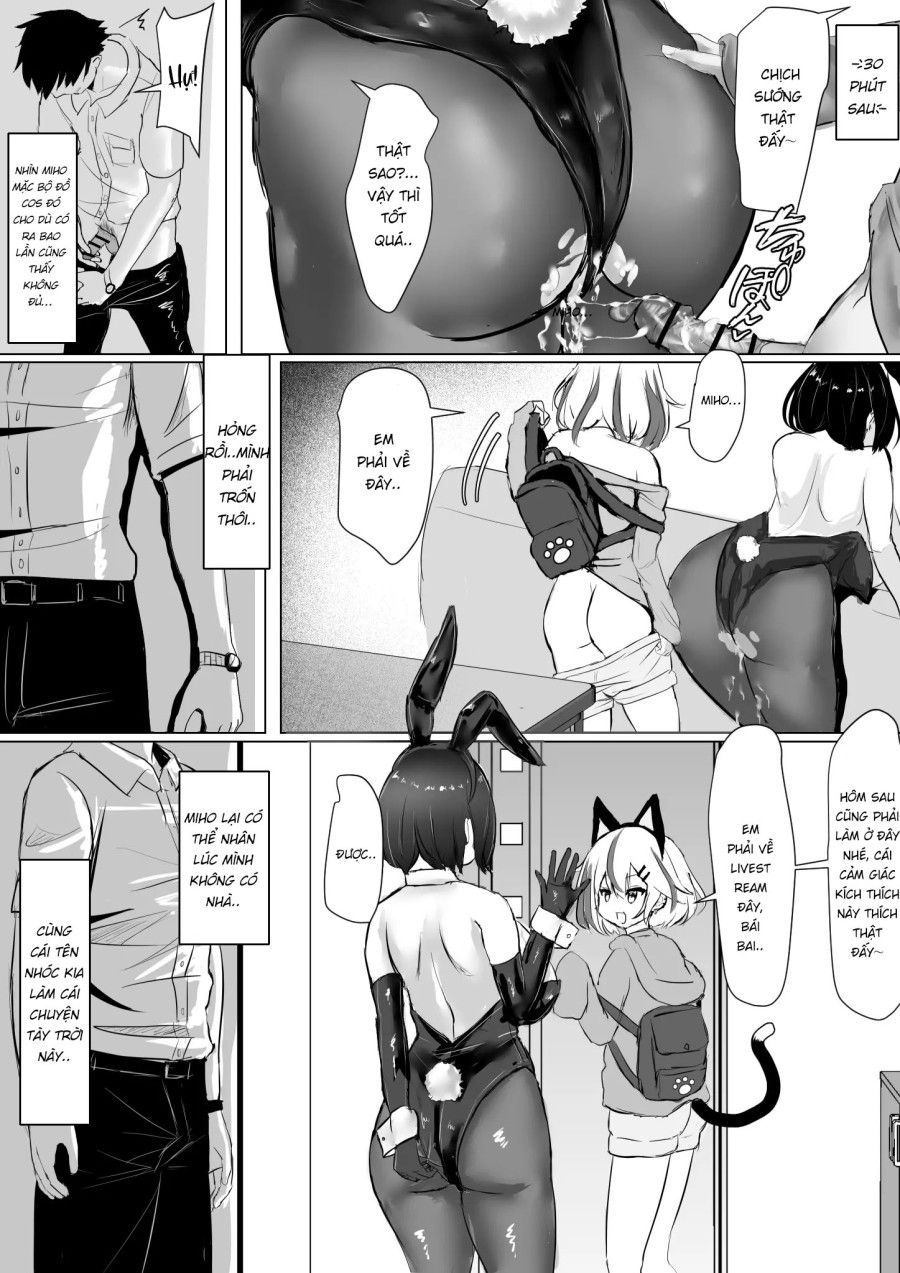 Câu Chuyện Về Cô Vợ Otaku Bị Một Thằng Nhóc Idol Streamer Vụng Trộm Chương 3 page 25 - Giả Dược