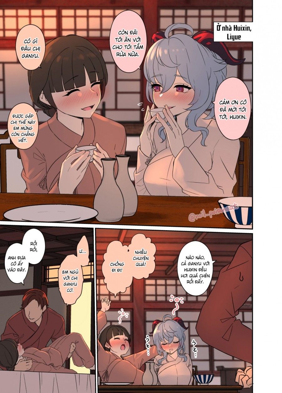 Câu Chuyện Về Đêm Ngọt Ngào Đầy Hơi Men Của Ganyu Chương 2 page 5 - Giả Dược