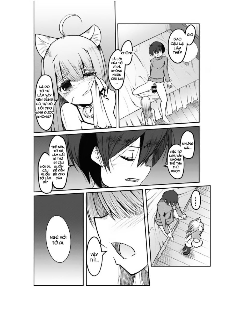 Câu Chuyện Về Đôi Bạn Bị Hút Vào Thế Giới Game Và Cách Mà Họ Đến Với Nhau! Oneshot page 11 - Giả Dược