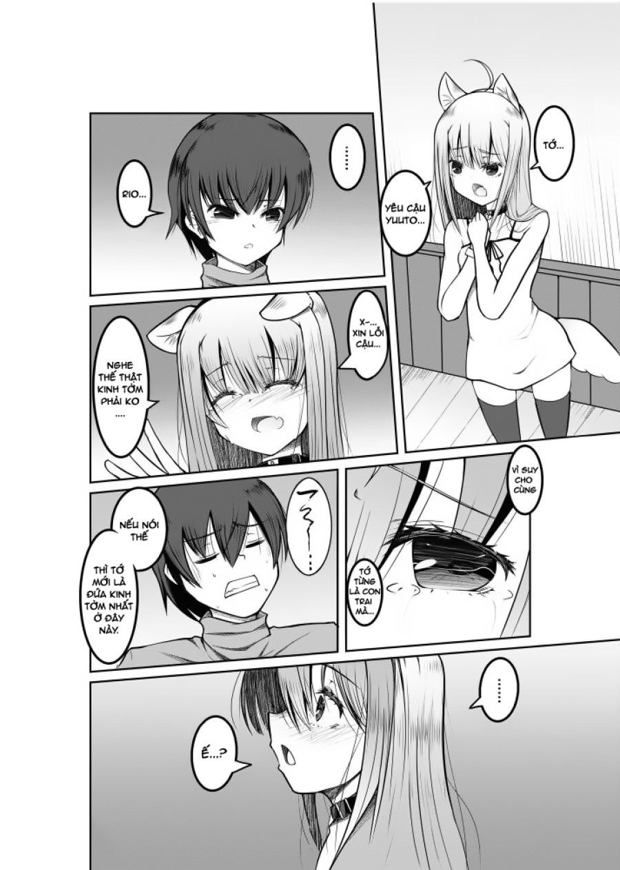 Câu Chuyện Về Đôi Bạn Bị Hút Vào Thế Giới Game Và Cách Mà Họ Đến Với Nhau! Oneshot page 13 - Giả Dược