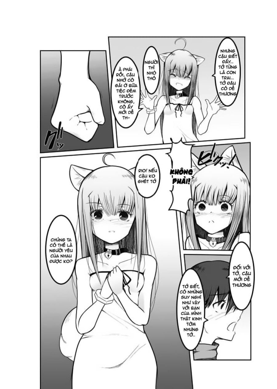 Câu Chuyện Về Đôi Bạn Bị Hút Vào Thế Giới Game Và Cách Mà Họ Đến Với Nhau! Oneshot page 15 - Giả Dược