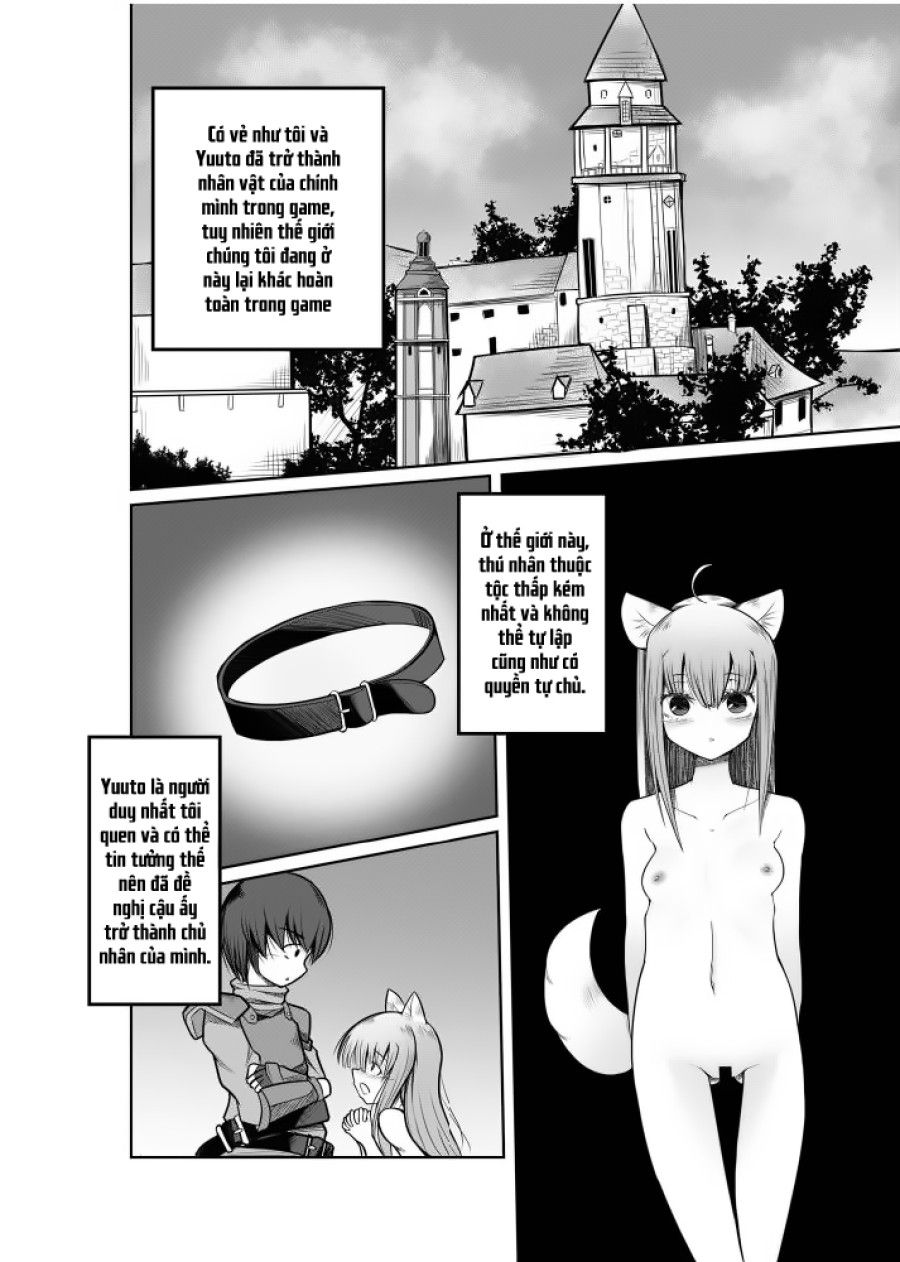 Câu Chuyện Về Đôi Bạn Bị Hút Vào Thế Giới Game Và Cách Mà Họ Đến Với Nhau! Oneshot page 5 - Giả Dược