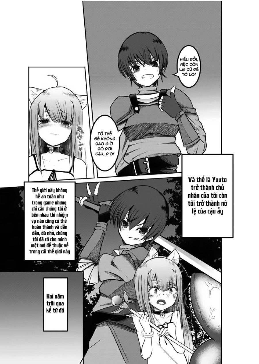 Câu Chuyện Về Đôi Bạn Bị Hút Vào Thế Giới Game Và Cách Mà Họ Đến Với Nhau! Oneshot page 6 - Giả Dược
