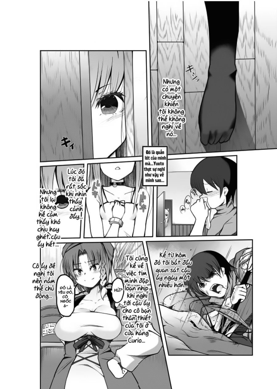 Câu Chuyện Về Đôi Bạn Bị Hút Vào Thế Giới Game Và Cách Mà Họ Đến Với Nhau! Oneshot page 7 - Giả Dược