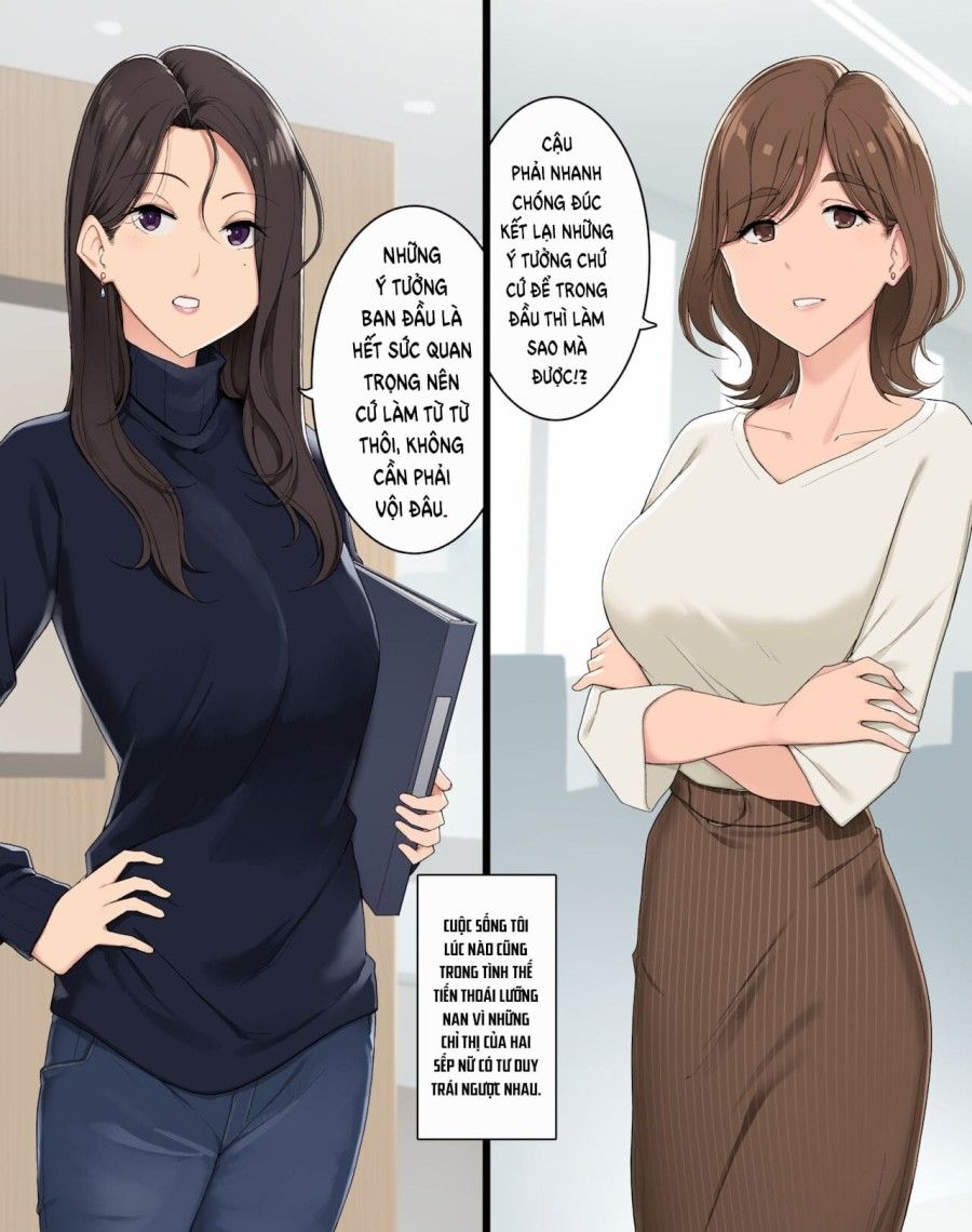 Câu Chuyện Về Hai Sếp Nữ Với Tính Cách Trái Ngược Nhau Oneshot page 1 - Giả Dược