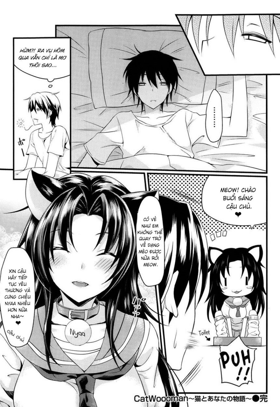Câu Chuyện Về Mèo Và Bạn Oneshot page 22 - Giả Dược