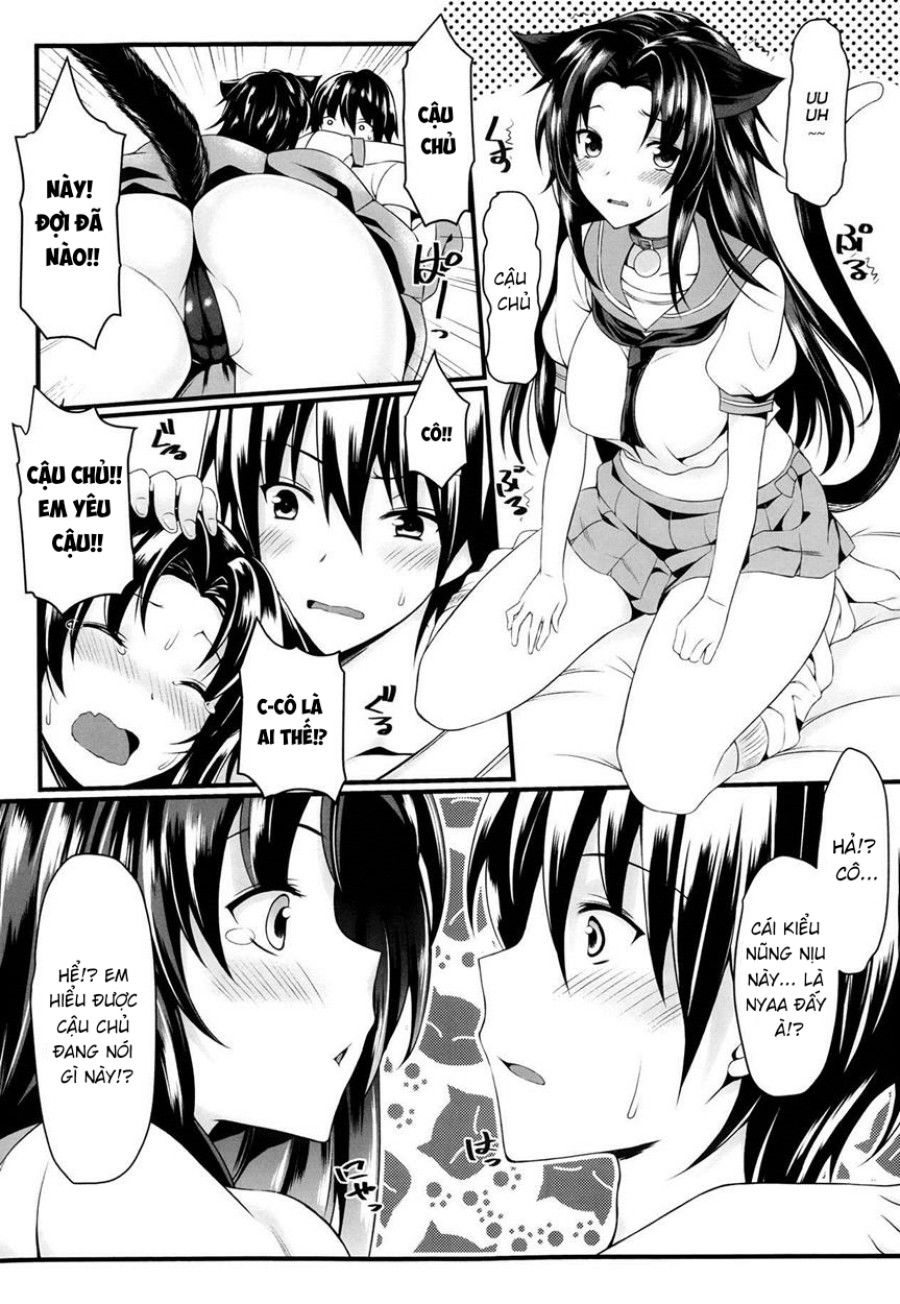 Câu Chuyện Về Mèo Và Bạn Oneshot page 10 - Giả Dược