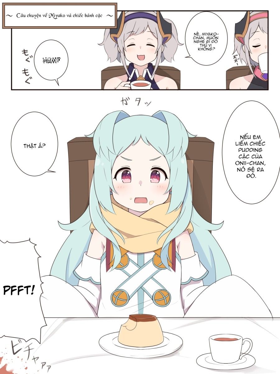 Câu Chuyện Về Miyako Và Chiếc Bánh Pudding Cặk Oneshot page 3 - Giả Dược