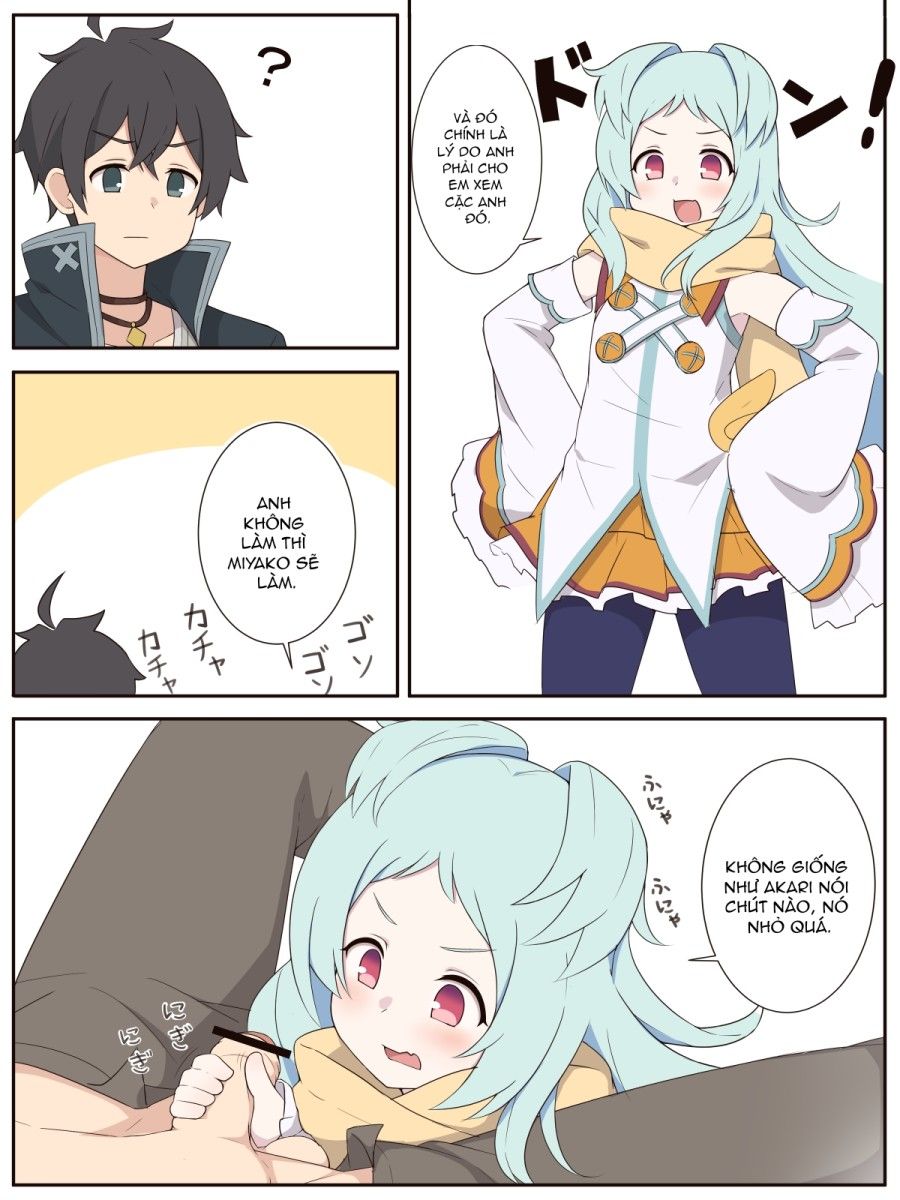 Câu Chuyện Về Miyako Và Chiếc Bánh Pudding Cặk Oneshot page 5 - Giả Dược