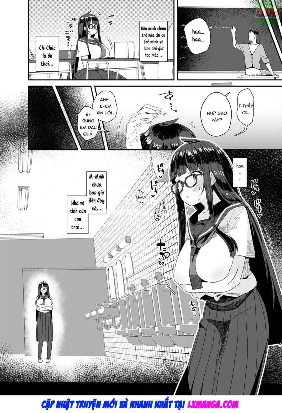 Câu Chuyện Về Một Jc Đĩ, Ngực To Thủ Dâm Trong Trường Học Oneshot page 22 - Giả Dược