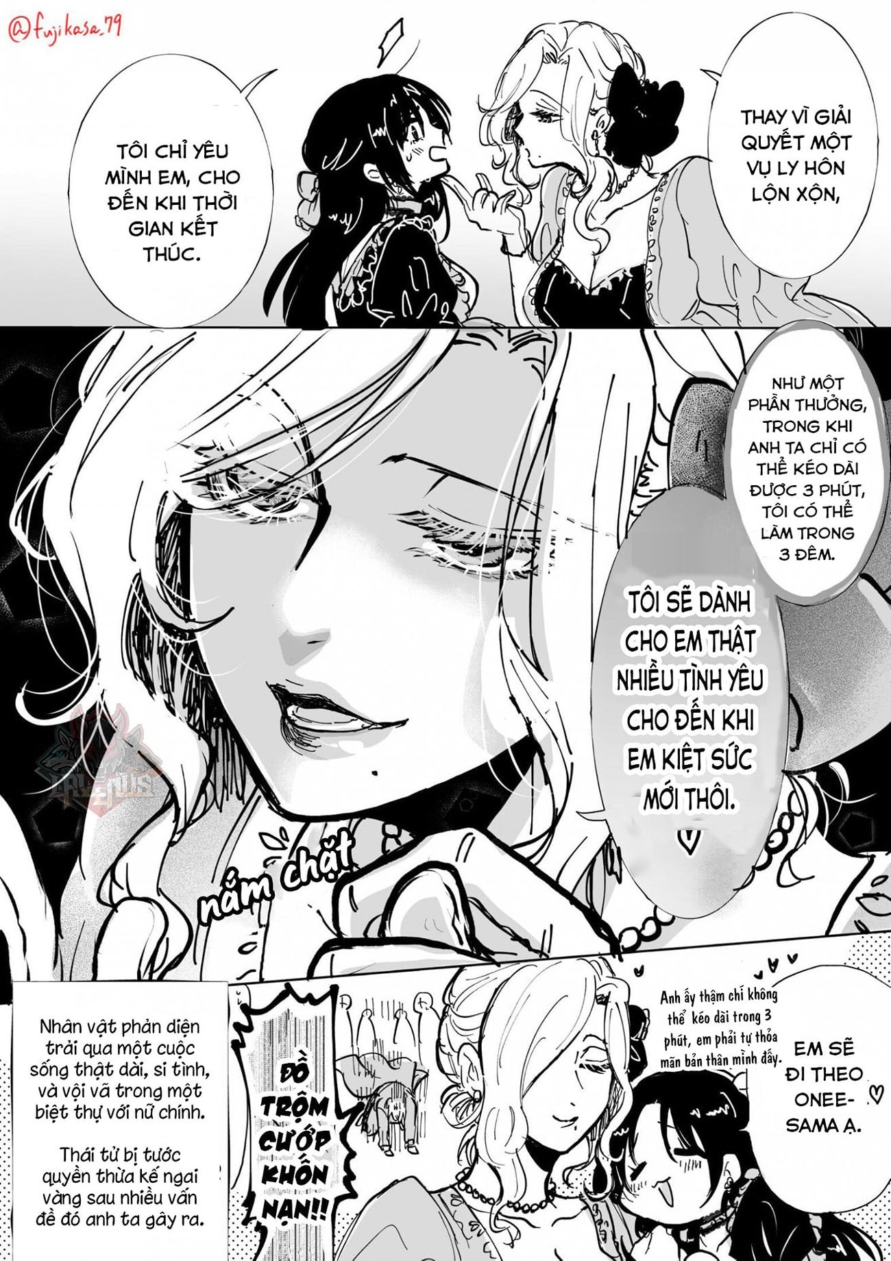 đọc truyện Câu Chuyện Về Một Nữ Phản Diện Quyến Rũ Nữ Chính Chương 1 ảnh 3 tại Thiên Thai Truyện