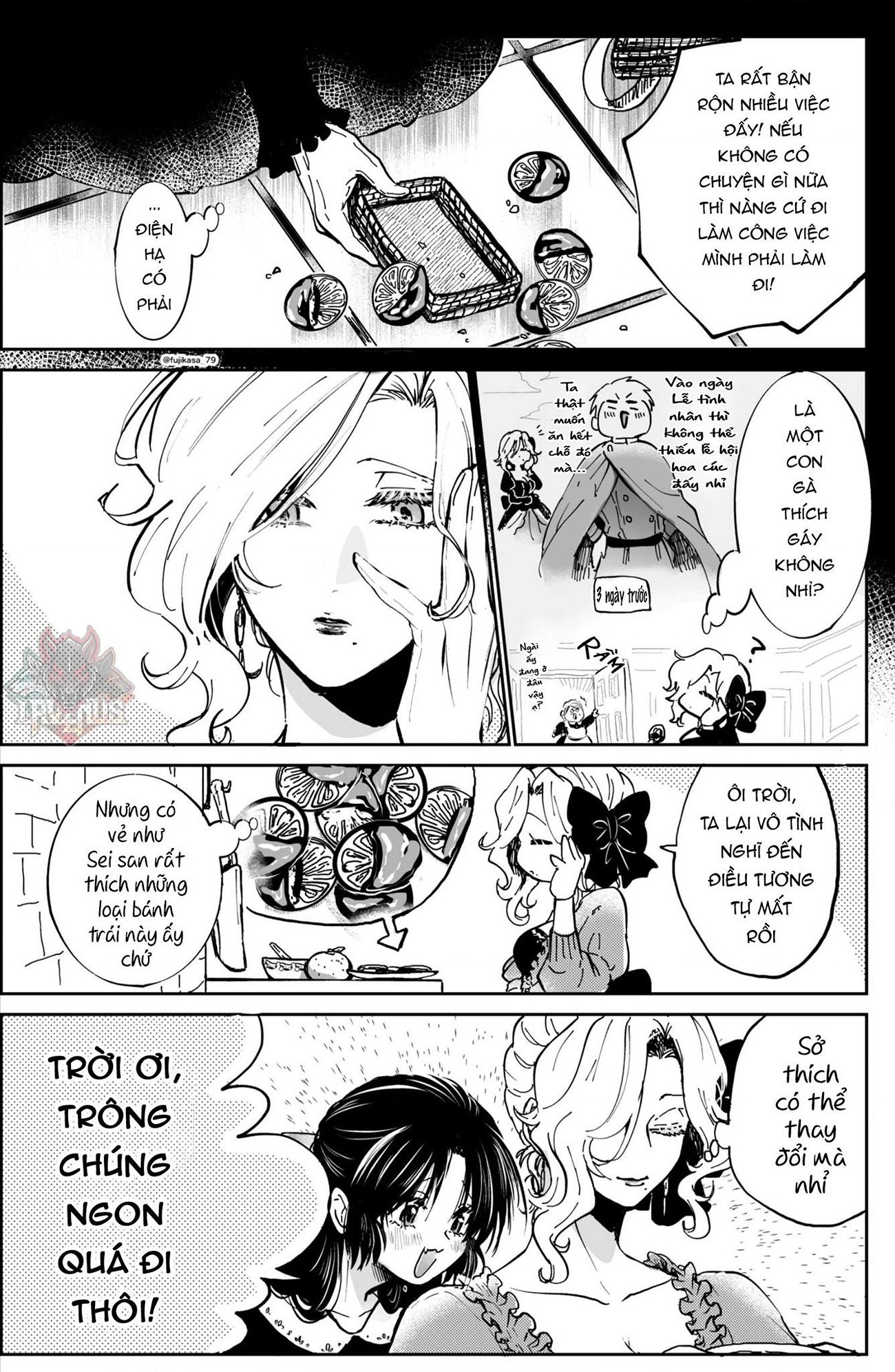 đọc truyện Câu Chuyện Về Một Nữ Phản Diện Quyến Rũ Nữ Chính Chương 15 ảnh 3 tại Thiên Thai Truyện