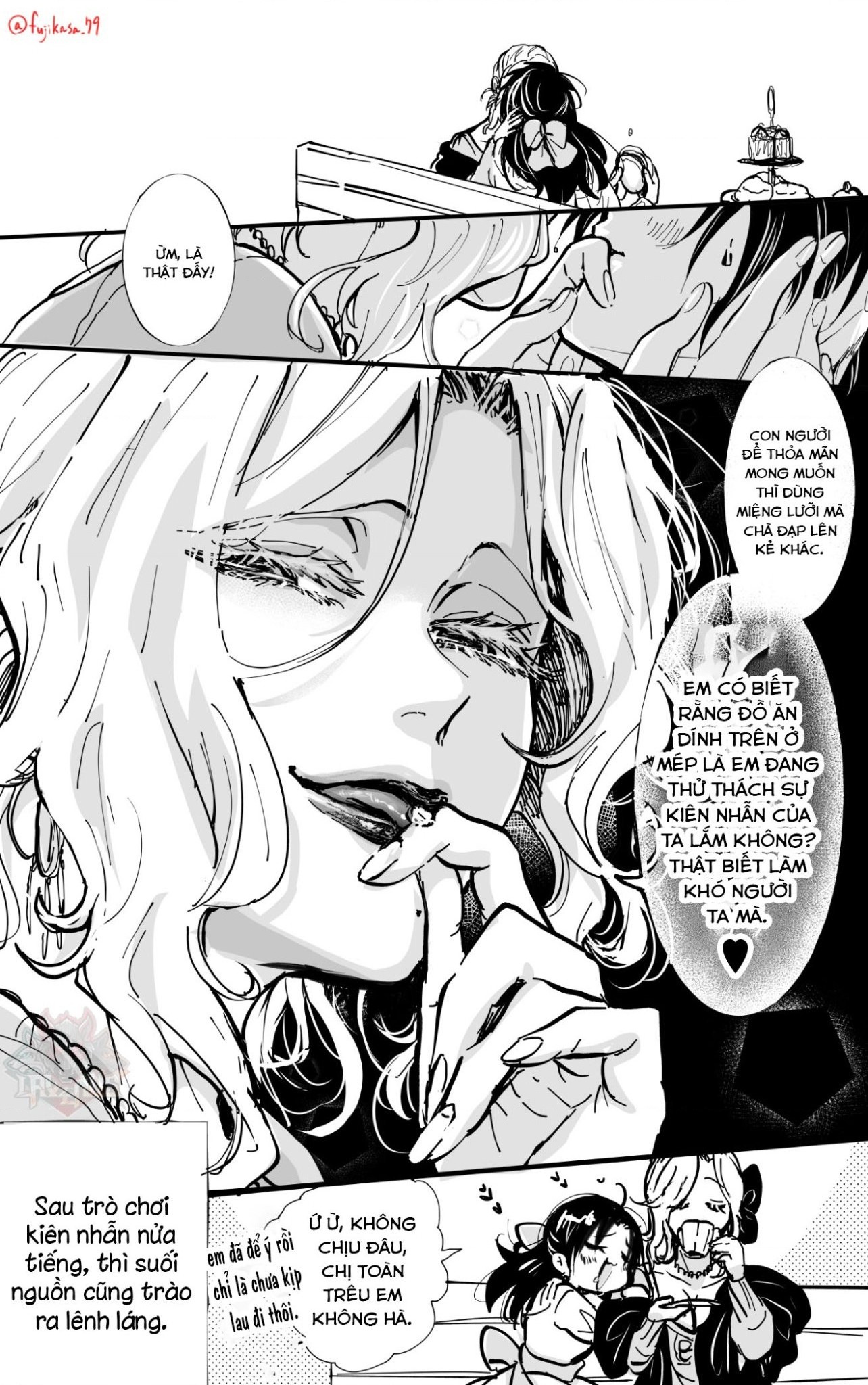 đọc truyện Câu Chuyện Về Một Nữ Phản Diện Quyến Rũ Nữ Chính Chương 3 ảnh 3 tại Thiên Thai Truyện