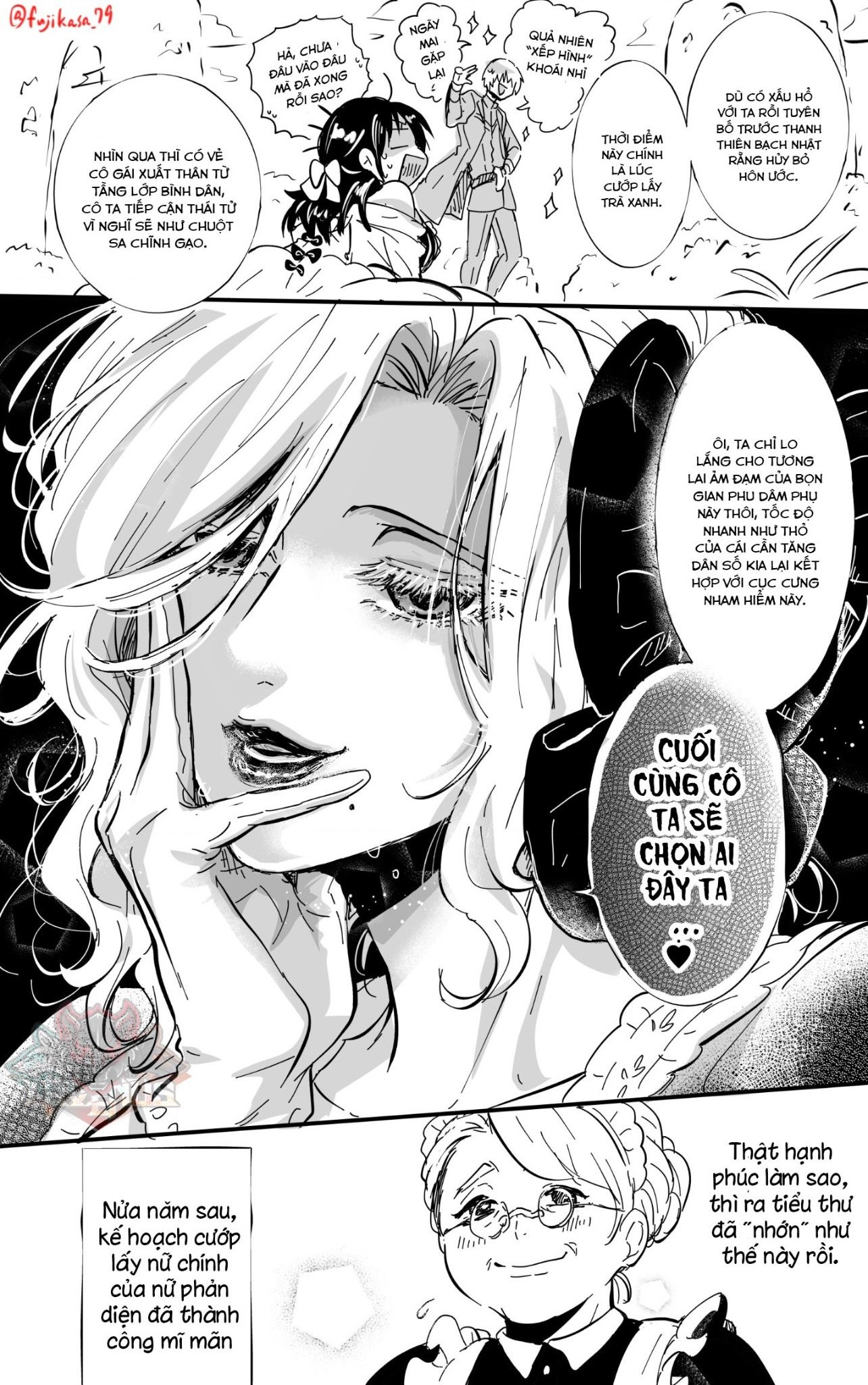 đọc truyện Câu Chuyện Về Một Nữ Phản Diện Quyến Rũ Nữ Chính Chương 4 ảnh 4 tại Thiên Thai Truyện