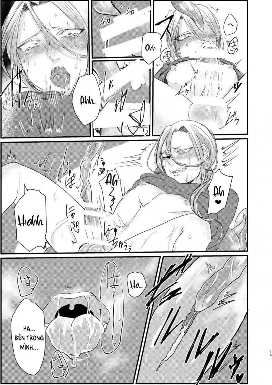 Câu Chuyện Về Nam Pháp Sư Bị Xúc Tu Chơi Oneshot page 17 - Giả Dược
