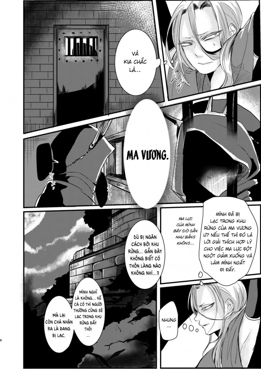 Câu Chuyện Về Nam Pháp Sư Bị Xúc Tu Chơi Oneshot page 8 - Giả Dược