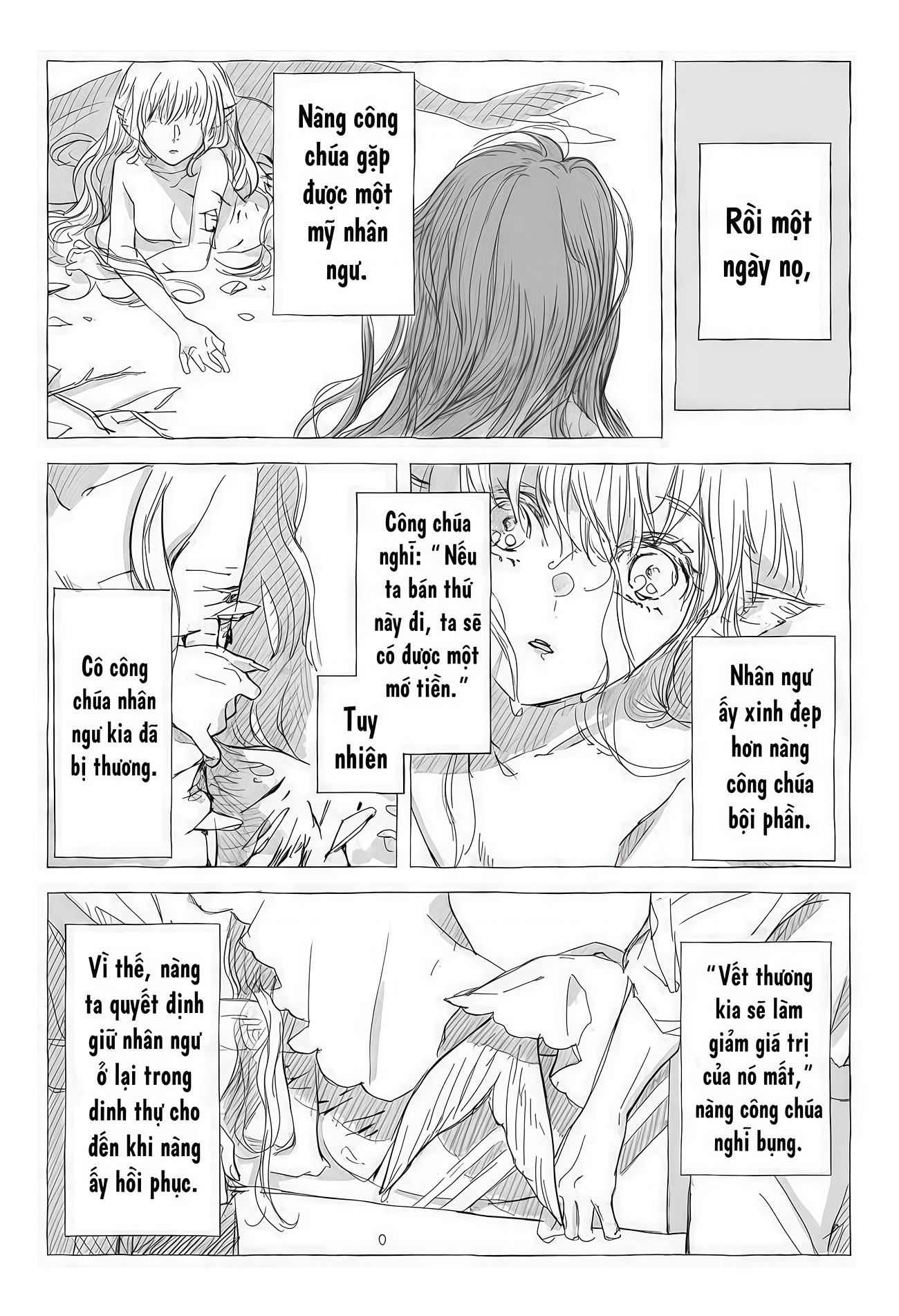 đọc truyện Câu Chuyện Về Nàng Công Chúa Và Nhân Ngư Nhỏ Chương 1 ảnh 4 tại Thiên Thai Truyện