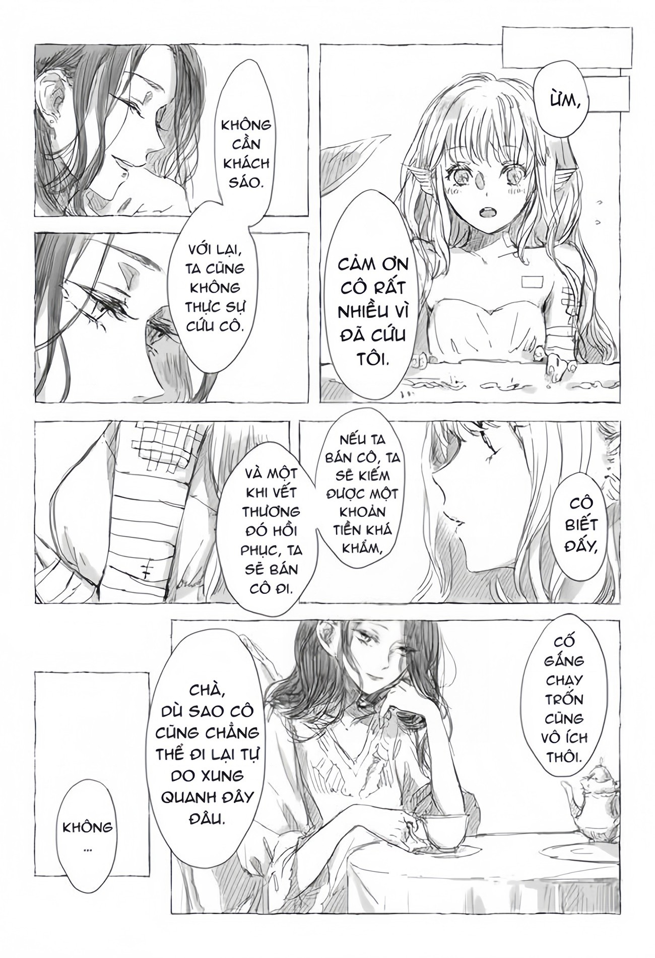 đọc truyện Câu Chuyện Về Nàng Công Chúa Và Nhân Ngư Nhỏ Chương 1 ảnh 5 tại Thiên Thai Truyện