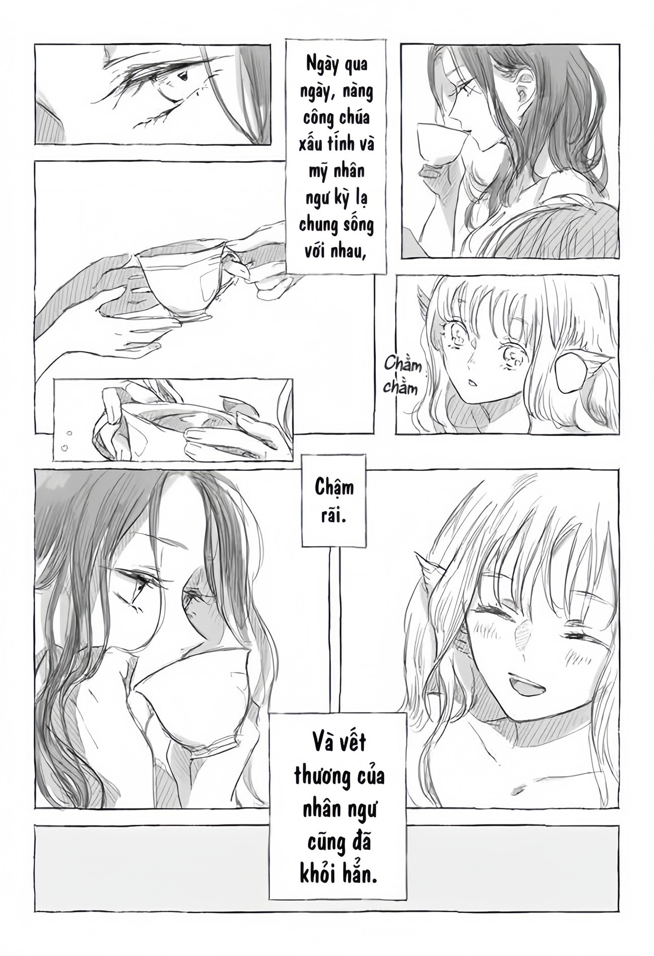 đọc truyện Câu Chuyện Về Nàng Công Chúa Và Nhân Ngư Nhỏ Chương 1 ảnh 7 tại Thiên Thai Truyện