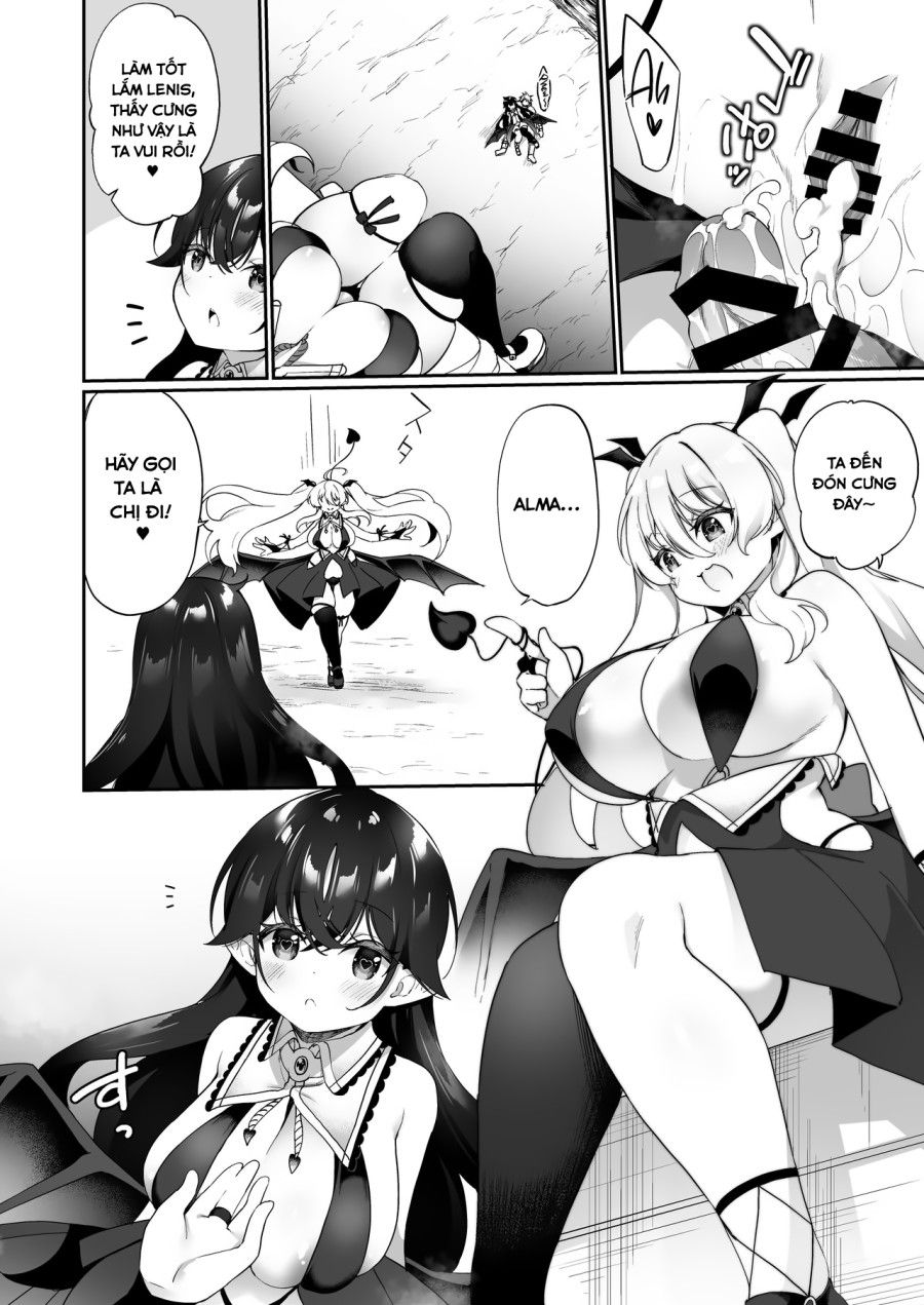 Câu Chuyện Về Người Hùng Đã Đánh Bại Quỷ Vương Nhưng Lại Thua Trước Succubus Và Tận Hưởng Cuộc Sống Làm Succubus! Oneshot page 34 - Giả Dược