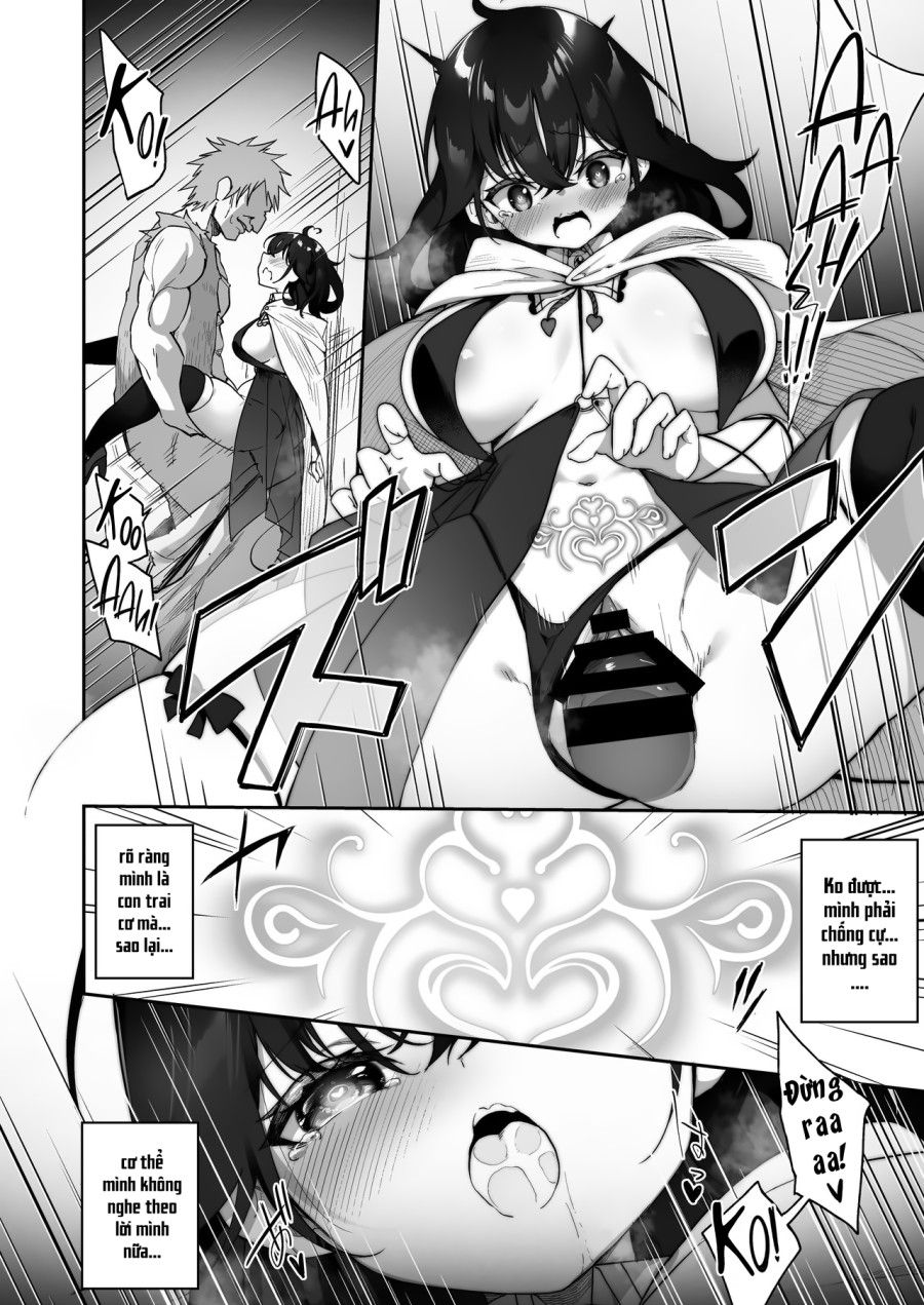 Câu Chuyện Về Người Hùng Đã Đánh Bại Quỷ Vương Nhưng Lại Thua Trước Succubus Và Tận Hưởng Cuộc Sống Làm Succubus! Oneshot page 10 - Giả Dược
