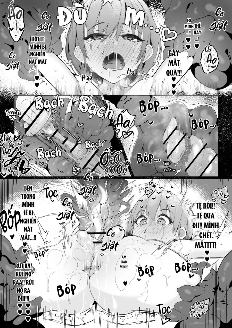 Câu Chuyện Về Nichika Một Nữ Tu Sĩ Bị Lũ Quỷ Xúc Tu Hãm Hiếp Oneshot page 11 - Giả Dược