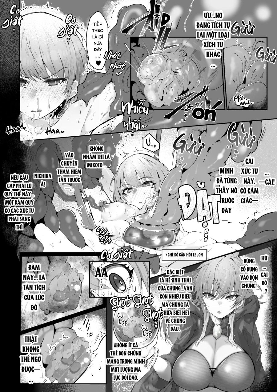 Câu Chuyện Về Nichika Một Nữ Tu Sĩ Bị Lũ Quỷ Xúc Tu Hãm Hiếp Oneshot page 15 - Giả Dược
