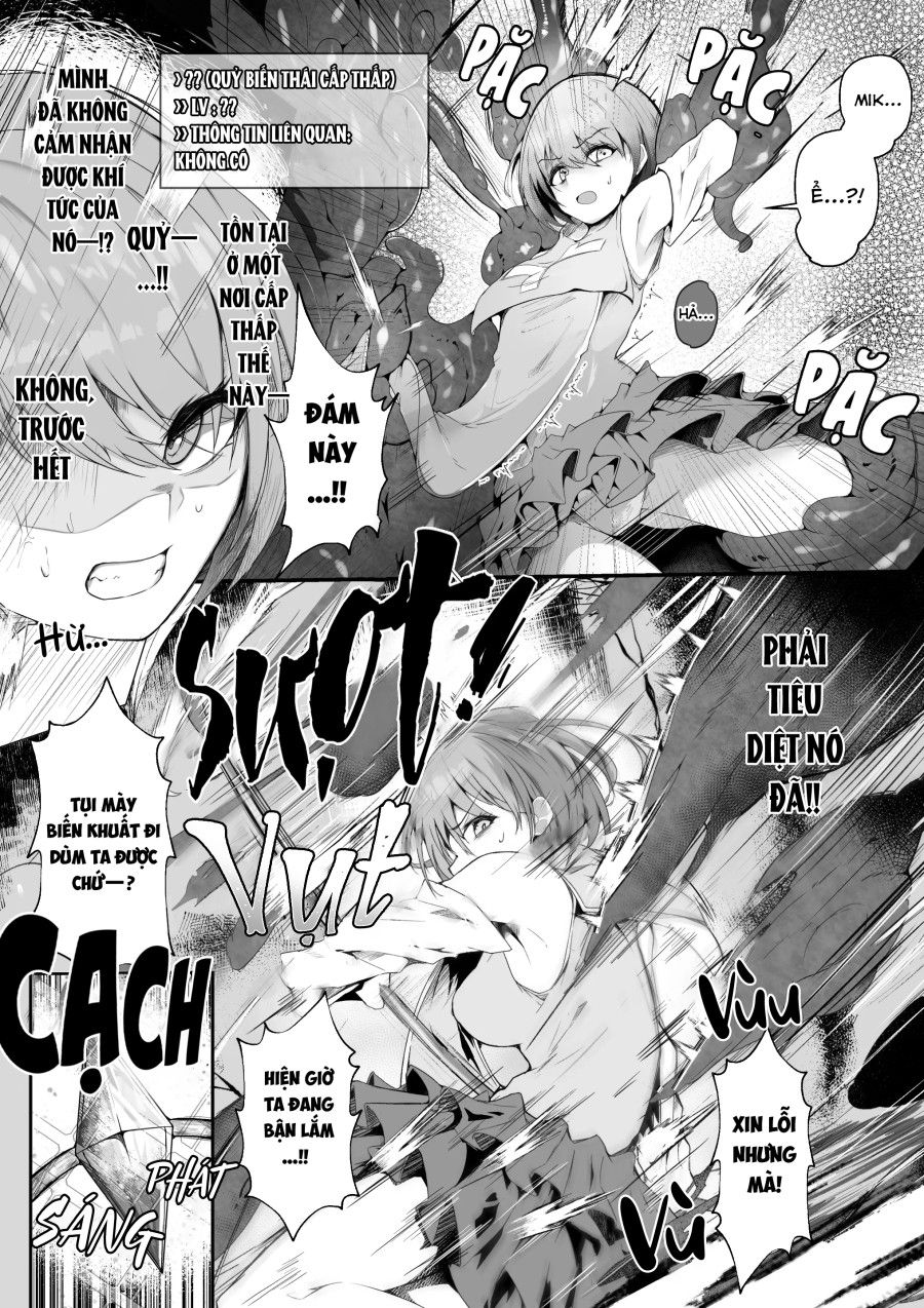 Câu Chuyện Về Nichika Một Nữ Tu Sĩ Bị Lũ Quỷ Xúc Tu Hãm Hiếp Oneshot page 4 - Giả Dược