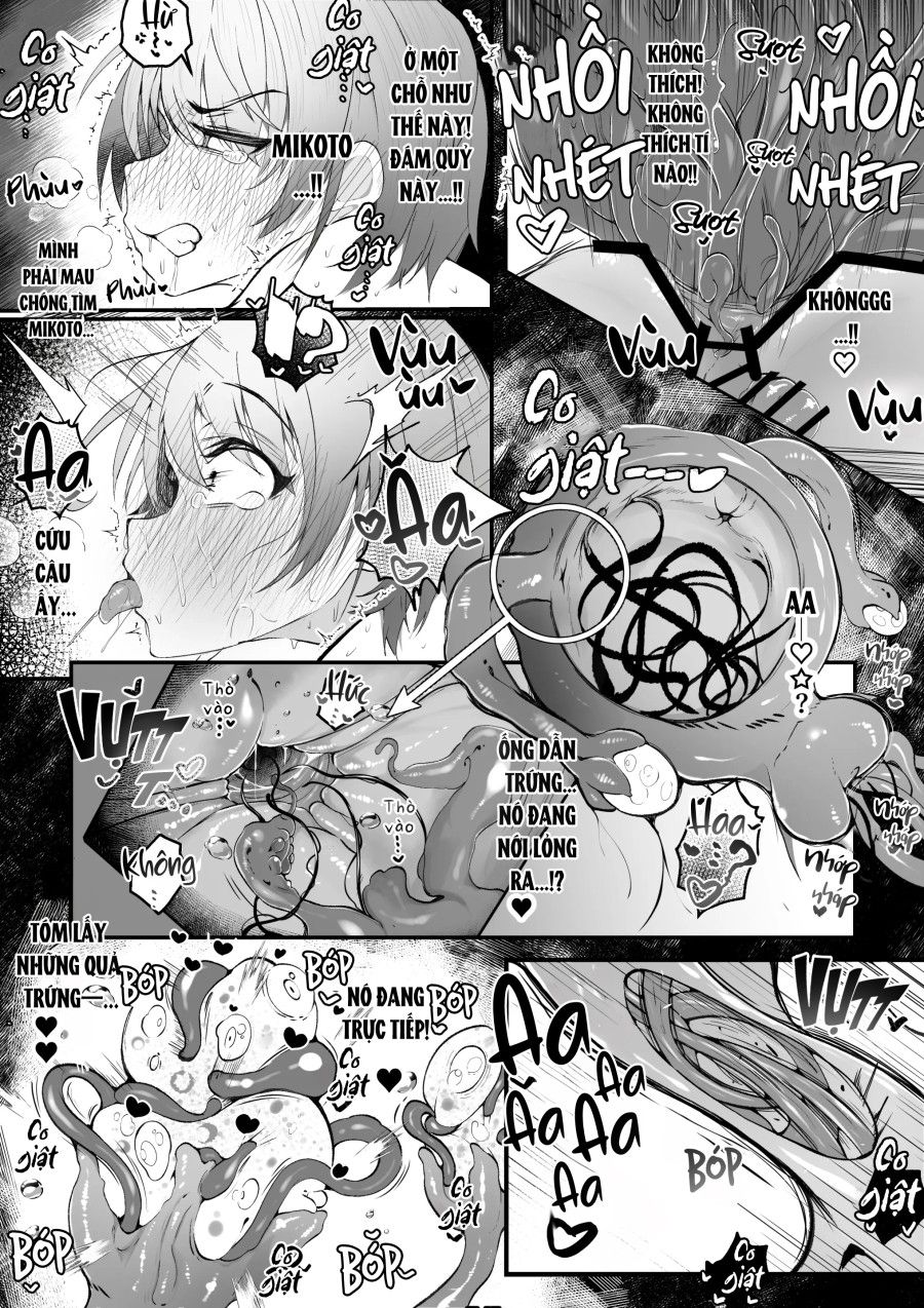 Câu Chuyện Về Nichika Một Nữ Tu Sĩ Bị Lũ Quỷ Xúc Tu Hãm Hiếp Oneshot page 31 - Giả Dược