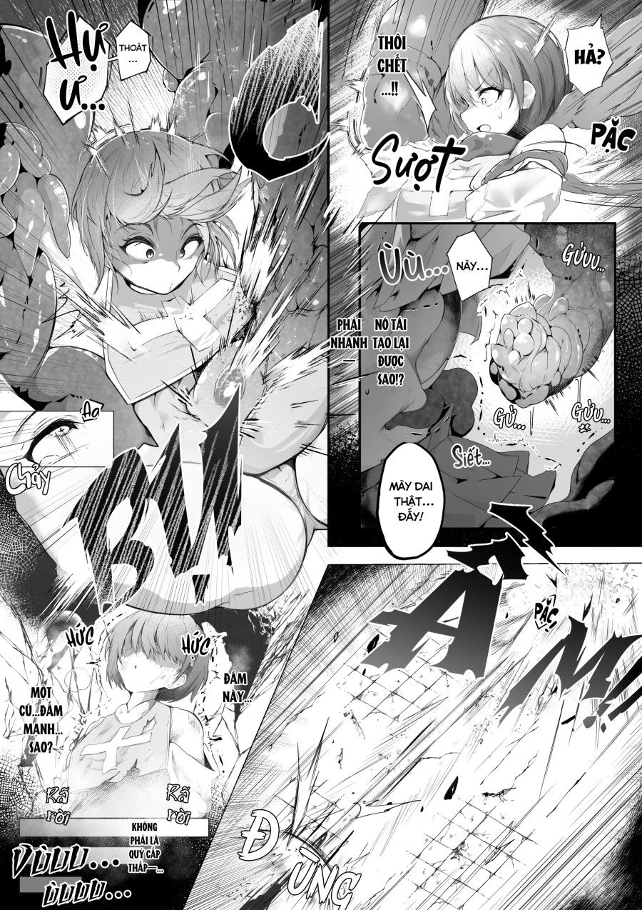 Câu Chuyện Về Nichika Một Nữ Tu Sĩ Bị Lũ Quỷ Xúc Tu Hãm Hiếp Oneshot page 6 - Giả Dược