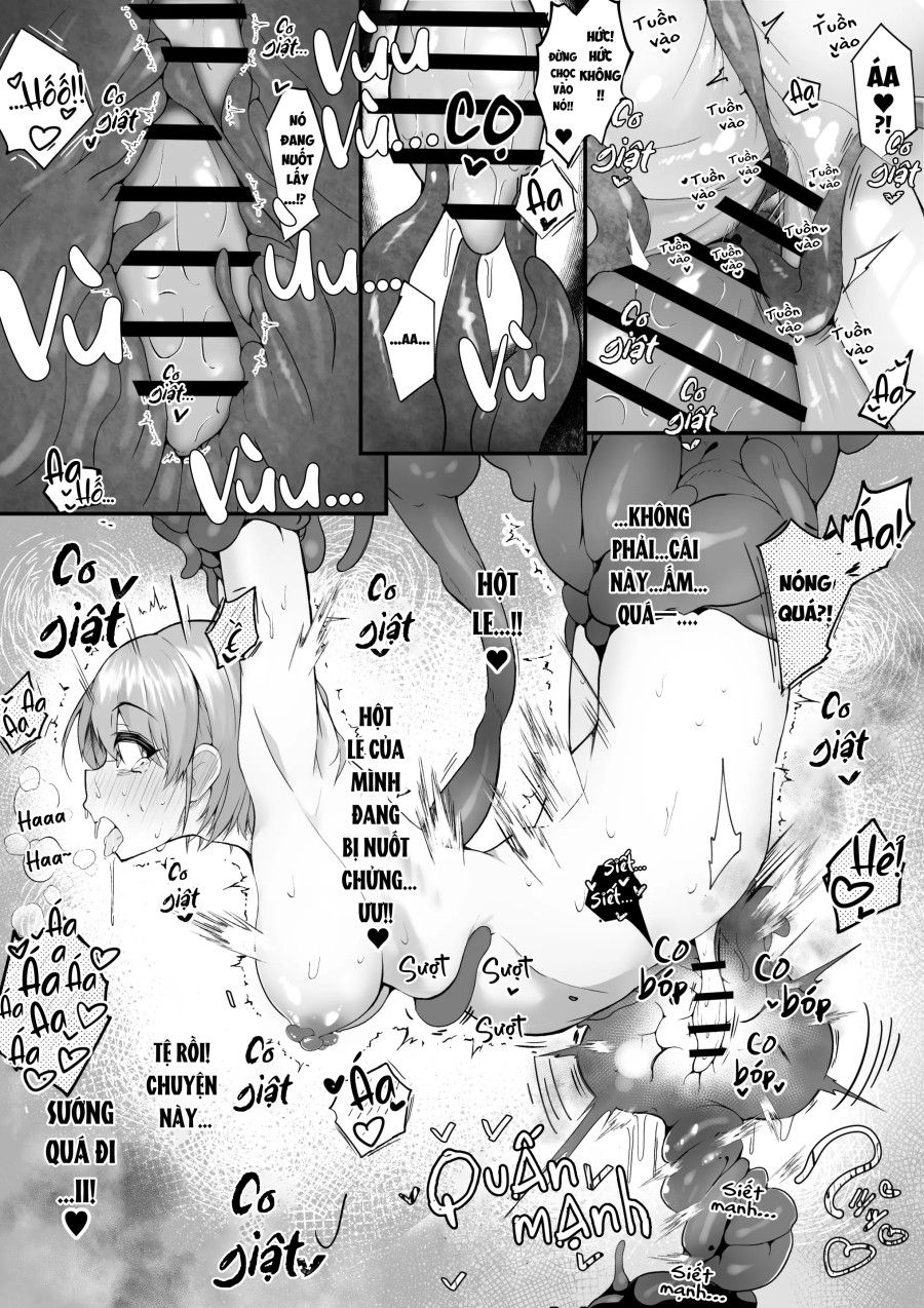 Câu Chuyện Về Nichika Một Nữ Tu Sĩ Bị Lũ Quỷ Xúc Tu Hãm Hiếp Oneshot page 10 - Giả Dược