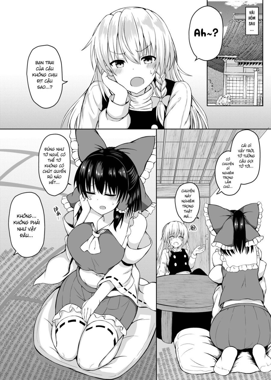đọc truyện Câu Chuyện Về Việc Được Reimu Tặng Thuốc Kích Thích Tình Dục. Oneshot ảnh 5 tại Giả Dược
