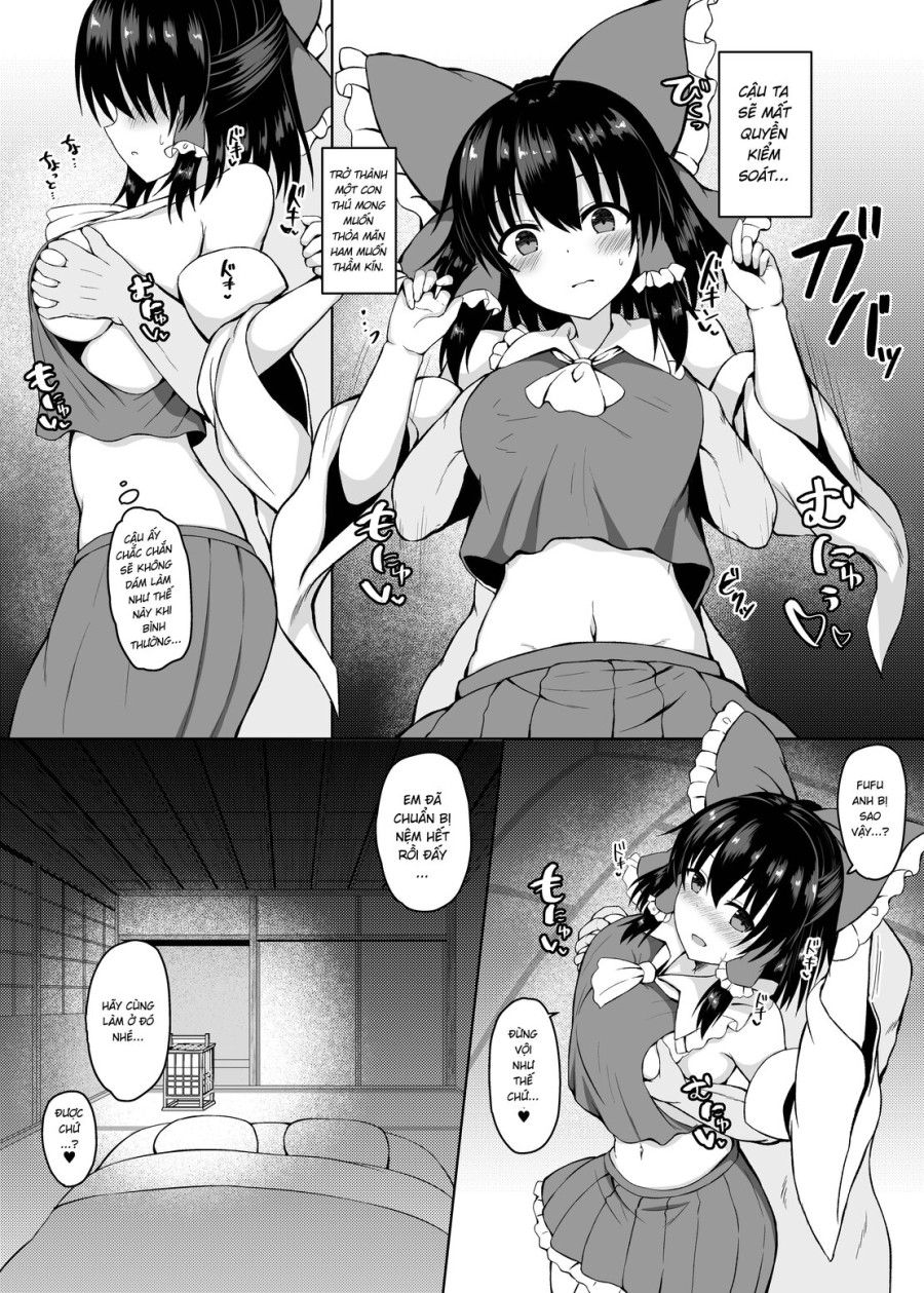 đọc truyện Câu Chuyện Về Việc Được Reimu Tặng Thuốc Kích Thích Tình Dục. Oneshot ảnh 8 tại Giả Dược